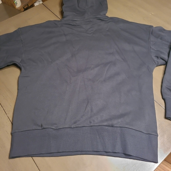 Converse Logo Embroidered Loose Fleece Hoodie size SMALL *NWTS* - Picture 7 of 7